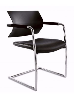 Aire Jr 406B Chair Steel Frame Leather Seat by Luxy Online Sales