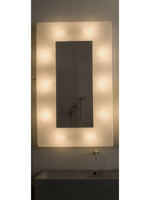 Ego 2 Wall Lamp Nebulite and Steel Structure by In-es.artdesign Sales Online
