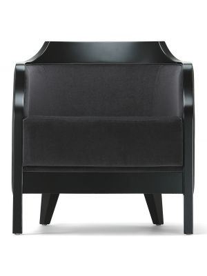 Met Tub PL Armchair Wooden Frame Fabric Seat by Cabas Online Sales