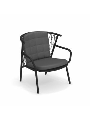 Nef 629 high design armchair aluminum frame suitable for outdoor use by Emu online sales on www.sintesi.design now!