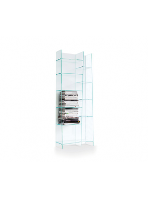 Delphi H.190 Bookcase Glass Structure by Sovet Sales Online