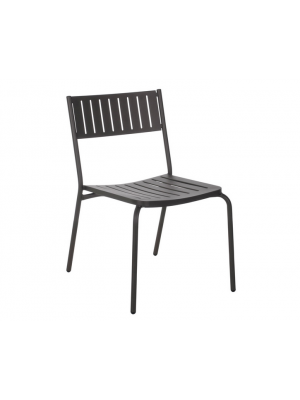Bridge 146 stackable chair steel structure suitable for contract use by Emu online sales