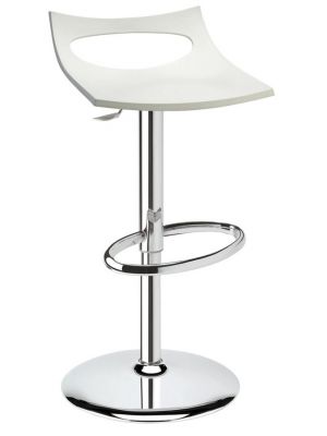 Diavoletto Stool Technopolymer Seat and Chromed Steel Structure by Sca Online Sales.