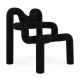 Sales Online Ekstrem Ergonomic Chair Polyurethane Structure Coated with Fabric by Varier.