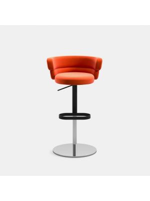Dam swivle stool steel base fabric seat suitable for contract use by Debi online sales