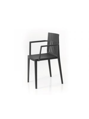 Spritz polypropylene stackable chair with armrests Vondom buy online on sintesidesign
