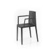 Spritz polypropylene stackable chair with armrests Vondom buy online on sintesidesign