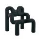 Sales Online Ekstrem Ergonomic Chair Polyurethane Structure Coated with Fabric by Varier.