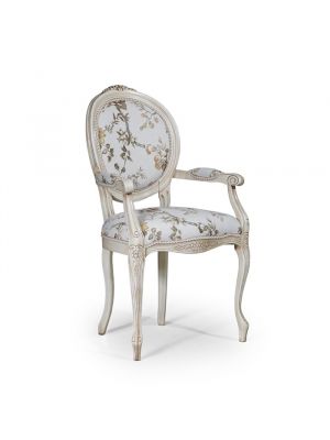 Rossella Classic Chair Ecoleather Coated Wooden Structure by SintesiDesign Buy Online
