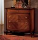 Minoa Dresser In Walnut 4 Interlocking Drawers by Bianchi Mobili