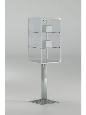 AllDesign Plus 3PFP display case tempered glass and aluminum structure suitable for contract use by Italvetrine buy online