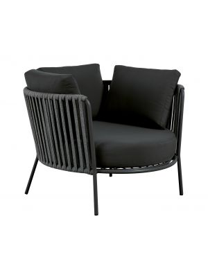 Desiree DE705 lounge armchair metal frame fabric coated by Vermobil online sales