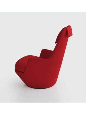 Hi Turn Swivel Armchair Coated in Fabric or Leather by Bensen Online Sales