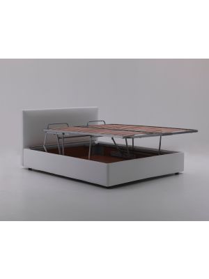 Serie Komodo Storage Bed Mechanism Steel Structure Slatted Wood Bed Frame by Lampolet Sales Online.