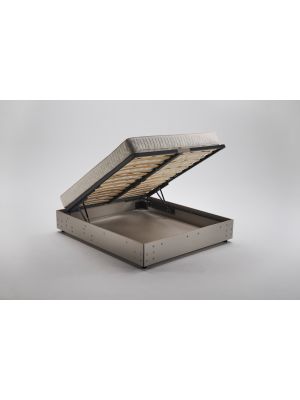 Sales Online Serie Letto Armadio Storage Bed Mechanism Steel and Wood Structure by Lampolet.