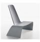 Land modern lounge chair resin structure by Plank buy online on www.sintesi.design