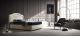 Aristotele Queen Bed Coated in Fabric by SintesiDesign Online Sales