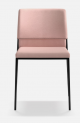 Hat chair metal structure fabric seat suitable for contract use by Debi online sales