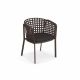 Carousel 1213 Armchair Emu Outdoor Armchair Painted Aluminium Armchair SintesiDesign
