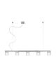 Sales Online Cubetto D28 A06 Suspensions Lamp with Glass Diffuser and Polished Chromium-Plated Metal Structure by Fabbian