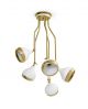 Hanna Suspension Lamp Brass and Aluminum Structure by DelightFULL Online Sales
