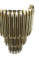 Matheny 3 Wall Lamp Brass Structure by DelightFULL Online Sales