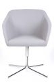 Tulip 400 Semi-Finished Armchair Polyurethane Structure Chromed Steel Base by CS Sales Online