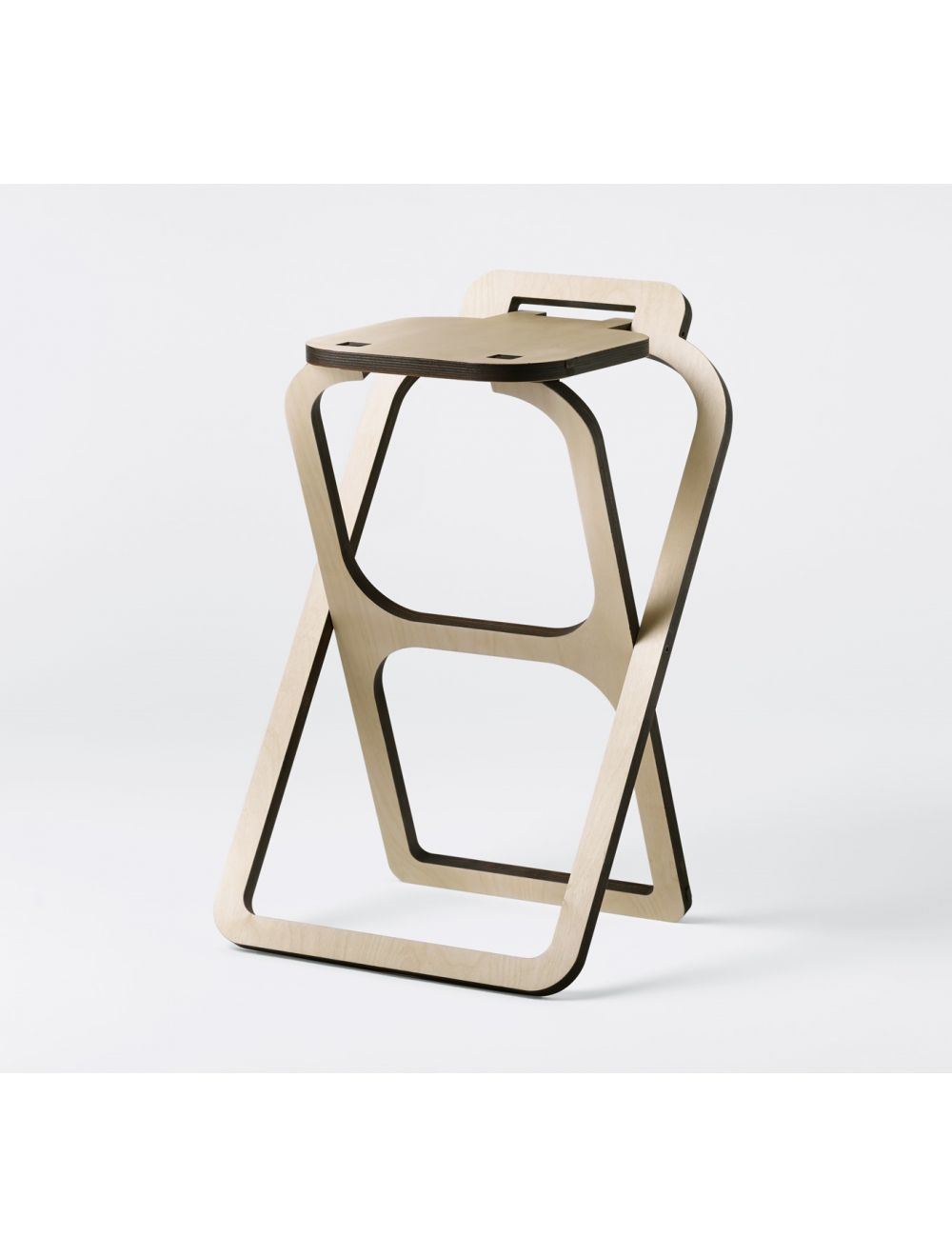 Buy Carlo Folding Stool by Parva Online Sintesi.Design