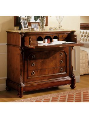 D'Este Dresser Handmade Inlays Walnut by Bianchi Mobili Sales Online