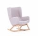Arca lounge rocking chair with high backrest online sales sintesidesign