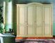 Sales Online Nettuno Wardrobe Classic Luxury by Bianchi Mobili White Lacquered