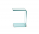 Sales Online Swan Clear Coffee Table Clear or Extralight Glass Structure with Base in Stainless Steel by Sovet.