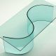 7051 modern coffee table tempered glass structure by Gliv online sales