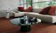 Sales Online Totem Shaped H.35 Coffee Table Glass Top Stainless Steel Base by Sovet.