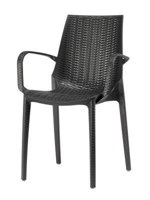Lucrezia A Chair with Armrests Technopolymer Structure by Scab Buy Online