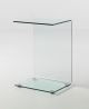 7204 tempered glass coffee table by Gliv online sales on Sintesi.Design