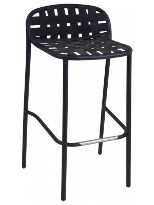 Yard 533 stackable stools aluminum structure suitable for contract use by Emu buy online