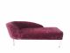 elegant dormeuse in velvet fabric perfect for lobbies and hotels buy it online at a special price on sintesidesign