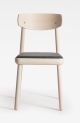 Cut chair ash wood structure suitable for contract use by Sipa online sales