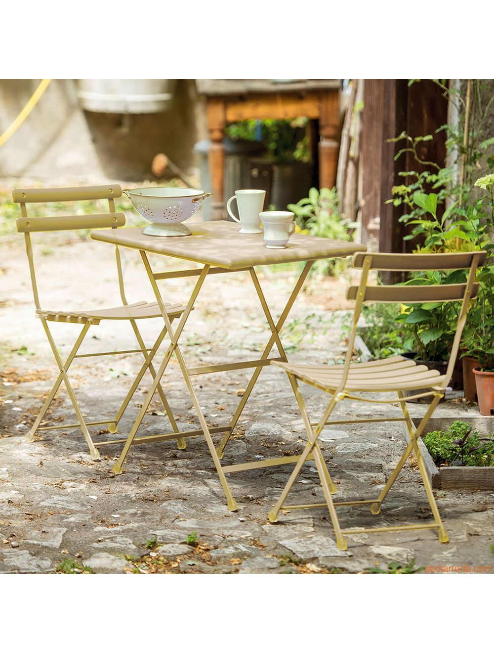 Online Sales Set Arc En Ciel Table and Chairs Emu Outdoor