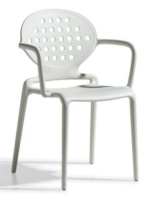 Sales Online Colette with Armrests Chair Technopolymer Structure by Scab.