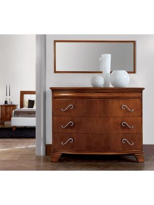 Vivre 341 Dresser Walnut Made in Italy by Bianchi Mobili