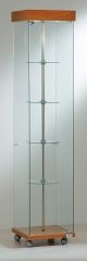 Vendita Online Laminato Light Vetrina 418G/418GM Struttura in Vetro Temperato e Base in MDF by Italvetrine.