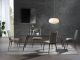 Novecento Table Wooden Bases Glass Top by Pacini & Cappellini Sales Online