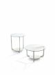Isola Coffee Table Wooden Base Glass Top by Pacini & Cappellini Sales Online