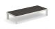 Tami 767 coffee table aluminum base wpc slats suitable for outdoor use by Emu online sales on www.sintesi.design