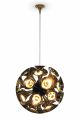 Botti 32 Suspension Lamp Brass and Steel Structure by DelightFULL Online Sales