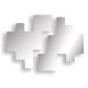 Lego Shaped Mirror Sovet