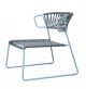 Lisa 2853 stackable chair steel structure fabric seat by Scab online sales