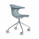 Loop swivel with castors